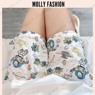 Quần Short hoạt hình Unisex PLANET ❤️ Quần đùi nam nữ mặc nhà Freesize 38-65kg Molly Fashion