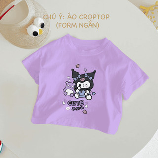 Áo thun CROPTOP bé gái, áo CROPTOP bé gái Elio từ 10kg đến 30kg CROPTOP27