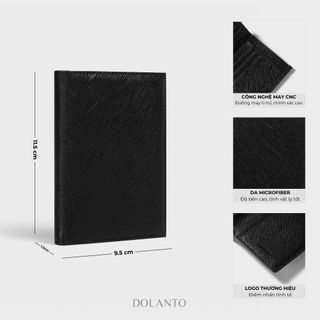 Ví da DOLANTO BRAND® Basic Saffiano Wallet