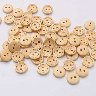 Nút gỗ làm đồ handmade size 11.5mm