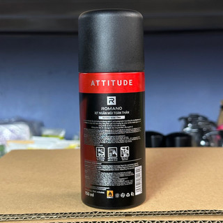 Xịt khử mùi toàn thân Romno classic, attutide, force 150ml
