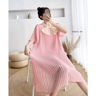 Đầm bầu thời trang thiết kế công sở dáng dài phong cách Hàn Quốc rẻ đẹp - Váy bầu đẹp giá rẻ
