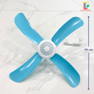 Quạt trần mini 4 cánh 800 sải cánh 59cm