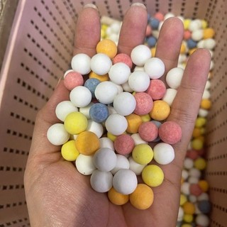 Gốm Bi Sắc Màu | Sứ Bi Tròn Nano Thế Hệ Mới Làm Vật Liệu Lọc Trang Trí Bể Cá