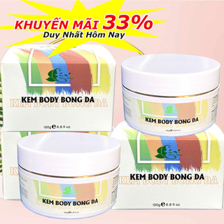 Kem bong da body giúp da nâng tone và trắng mịn
