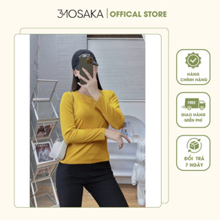 Áo giữ nhiệt nữ 3M OSAKA hàng chính hãng CỔ TRÒN CO GIÃN 4 CHIỀU, giữ nhiệt