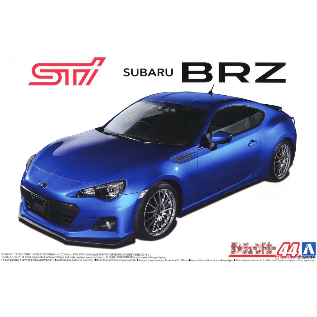 Ô TÔ - AOSHIMA - 05946 - 1/24 MÔ HÌNH XE STI ZC6 SUBARU BRZ `12