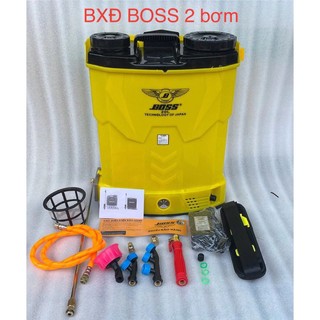 Bình xịt điện boss 20lít 1bơm và 2bơm japan