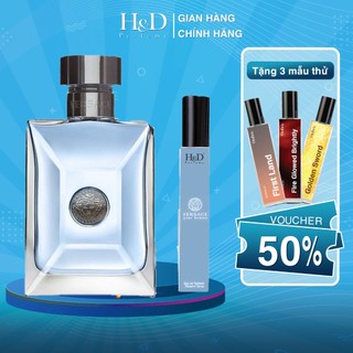 Nước hoa nam versace pour homme edt nam tính tươi mát 5ml/ 10ml/ 20ml thơm lâu hd perfume store