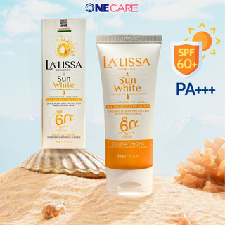 Kem chống nắng dưỡng sáng LA LISSA SPF60+ PA+++ kcn nâng tone dưỡng ẩm, chống nắng 6 lớp an toàn dịu nhẹ (50g), Onecare