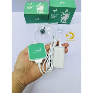 Máy sủi mini Nepall siêu êm cho bể cá - Full đồ