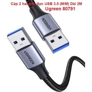 Cáp 2 hai đầu đực USB 3.0 ( 10371, 80790 , 80791 ) Ugreen