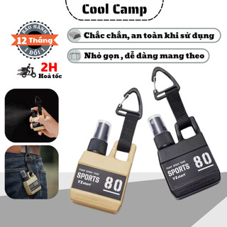 Bình Đựng Dung Dịch Xịt Muỗi 80ml Phun Sương Tiện Lợi, Chai Đựng Dung Dịch Xịt Muỗi Nhỏ Gọn Camping.