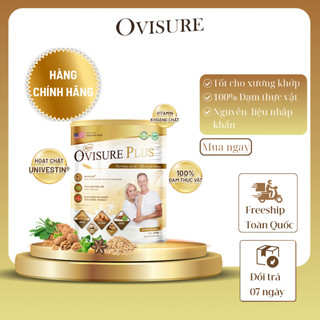 Combo Sữa hạt xương khớp Ovisure Plus 650g, Bổ Sung Canxi, Ngừa Thoái Hóa, Tăng Đề Kháng