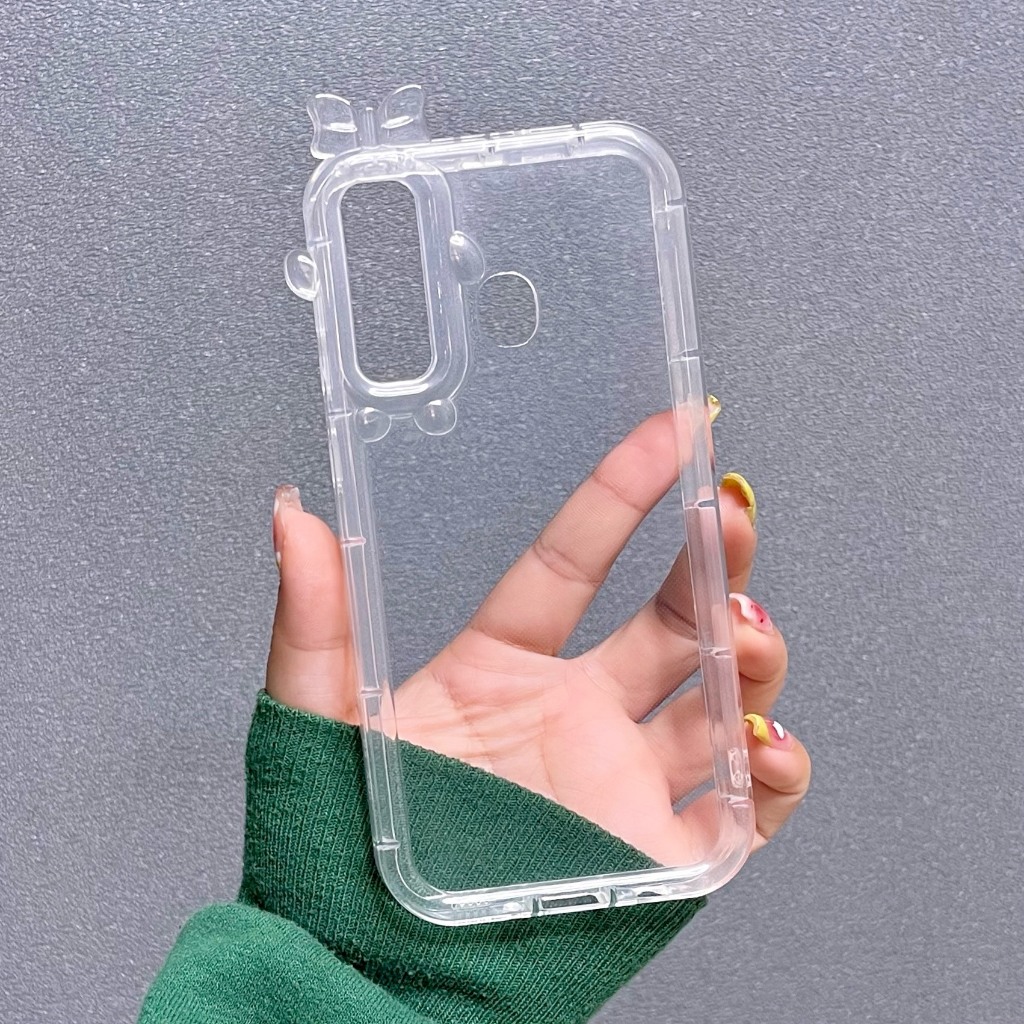 [ SamSung A20/A30 ] Ốp Lưng Nơ Trong Suốt