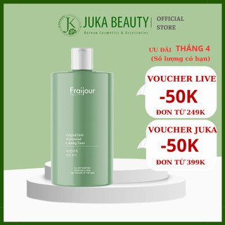Nước hoa hồng thảo mộc Fraijour Original Herb Wormwood Calming Toner 500ml