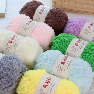 Len bông xù lông cừu siêu mềm mịn an toàn cho bé