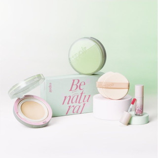 Phấn Nước Cushion Căng Bóng Espoir Be Green Blossom Natural