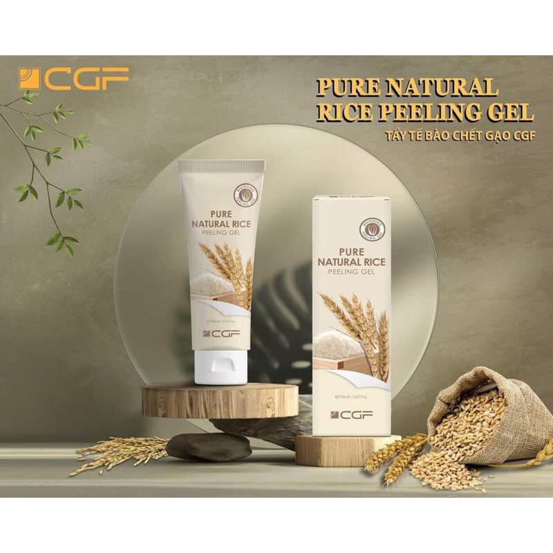 Tẩy da chết gạo CGF Hàn Quốc cao cấp ( chính hãng)