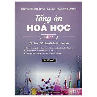 Sách tổng ôn hóa học - tập 1 + tập 2