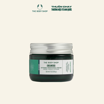 [HSD 2/2028] Kem Dưỡng Da Hoa Nhung Tuyết Edelweiss Intense Smoothing Cream 50ML The Body Shop