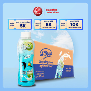 Nước Yến Thạch Dừa A-Dew chai 450ml - Thùng 24 Chai