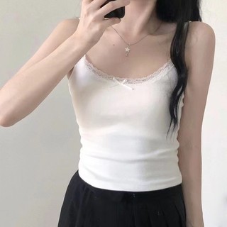 BARE_Áo Hai Dây Nữ Phối Ren Thời Trang Mùa Hè Ngọt Ngào Cho Nữ- A288