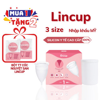 Cốc Nguyệt San LinCup Sensitive, Lincup Lincup+  Cốc Nguyệt San Nhập Khẩu Mỹ 100% cam Kết Chính Hãng