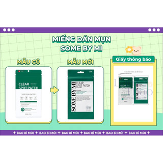 Miếng Dán Mụn Some By Mi Clear Spot Patch ( Set 18 Miếng )