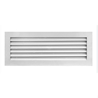 Cửa nan Z (Louver) KT 500x200  Chớp ô thoáng, chống hắt mưa kèm lưới chắn côn trùng