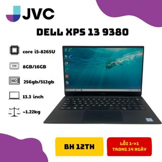 Laptop xách tay giá rẻ DELL XPS 13 9380  I5–8265U | Ram 8GB | SSD 256GB | 13.3′′ HD | Card On Pin 90%