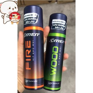 Xịt khử mùi x-men 140ml