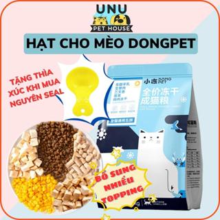 Hạt cho mèo mix cùng thịt sấy khô DONGPET cao cấp chuyên dành cho mèo kén ăn bịch 2.5kg – UNU Pet House