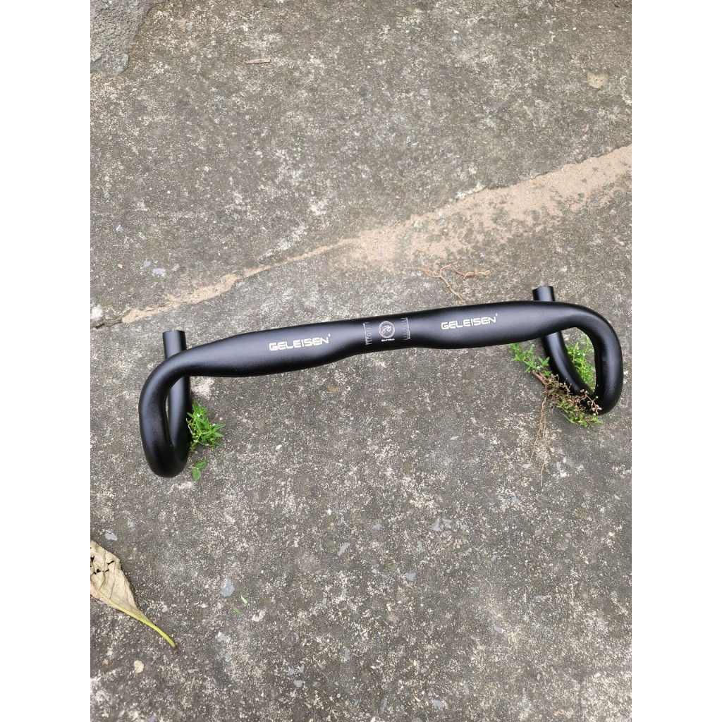 Ghi đông dẹt sừng bò tay lái xe đạp 31.8mm