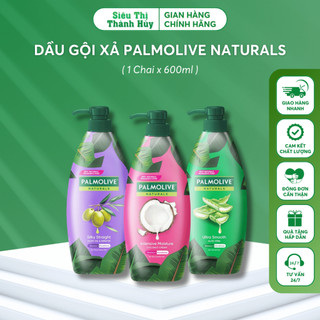 Dầu gội xả palmolive naturals hương dầu dừa / dầu oliu & tinh chất keratin giúp tóc suôn mượt óng ả