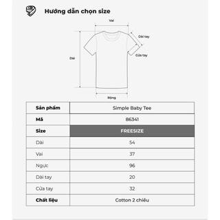 Áo babytee THE C.I.U - Simple Baby Tee