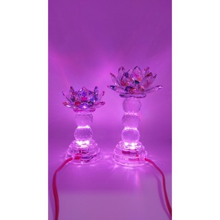 Đèn pha lê đổi màu cao cấp