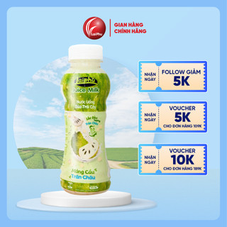 Sữa Trái Cây Mãng Cầu Trân Châu Lai Phú 300ml - Lốc 6 Chai
