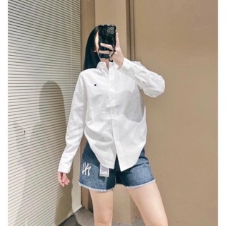 Áo sơ mi đũi lụa nữ dài tay from suông basic công sở size S M L