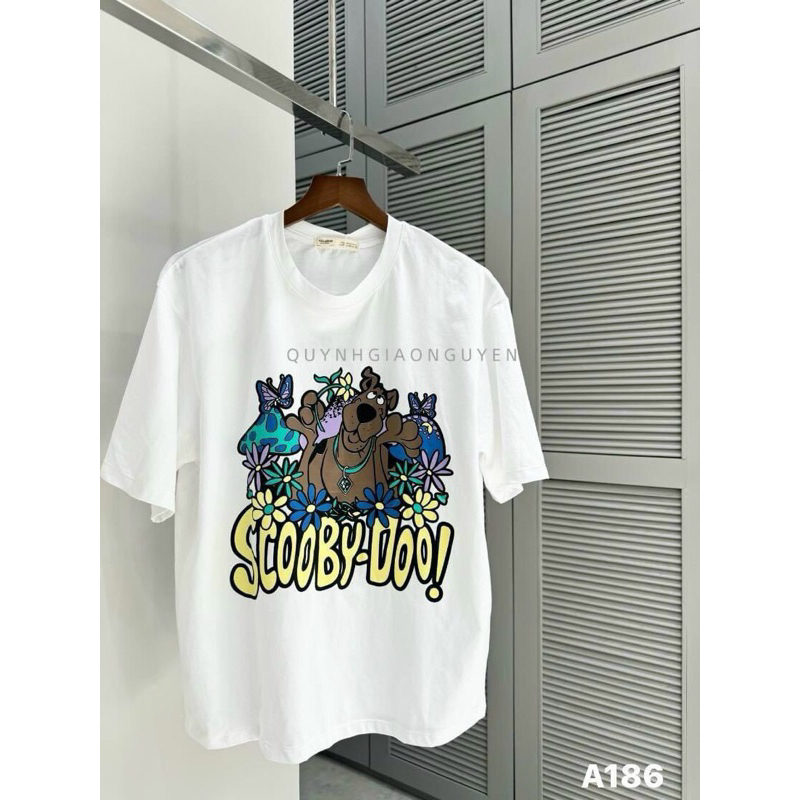 ÁO THUN TRẮNG SCOOBY-DOO