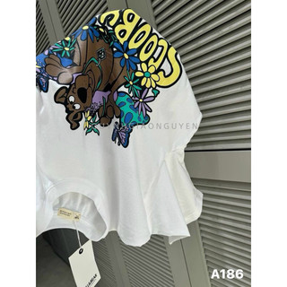 ÁO THUN TRẮNG SCOOBY-DOO