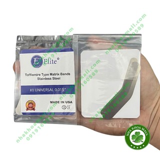 Đai trám kim loại Matrix Band Elite - Gói 10 cái