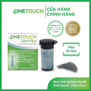 Máy đo đường huyết One Touch Ultra Plus Flex + 25 que thử ( Hàng Chính hãng )