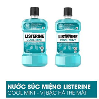 Nước súc miệng diệt khuẩn Listerin Cool Mint