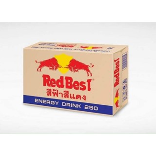 (HỎA TỐC) Nước tăng lực bò húc REDBEST (thùng 24 lon)