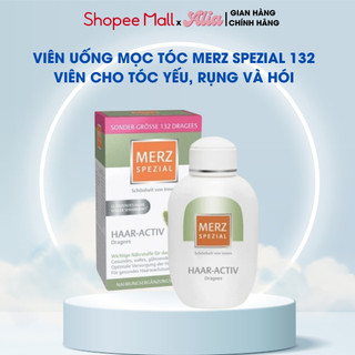 Viên uống mọc tóc Merz Special Haar-Activ 132 viên Đức giảm gãy rụng, kích mọc tóc cho người tóc yếu