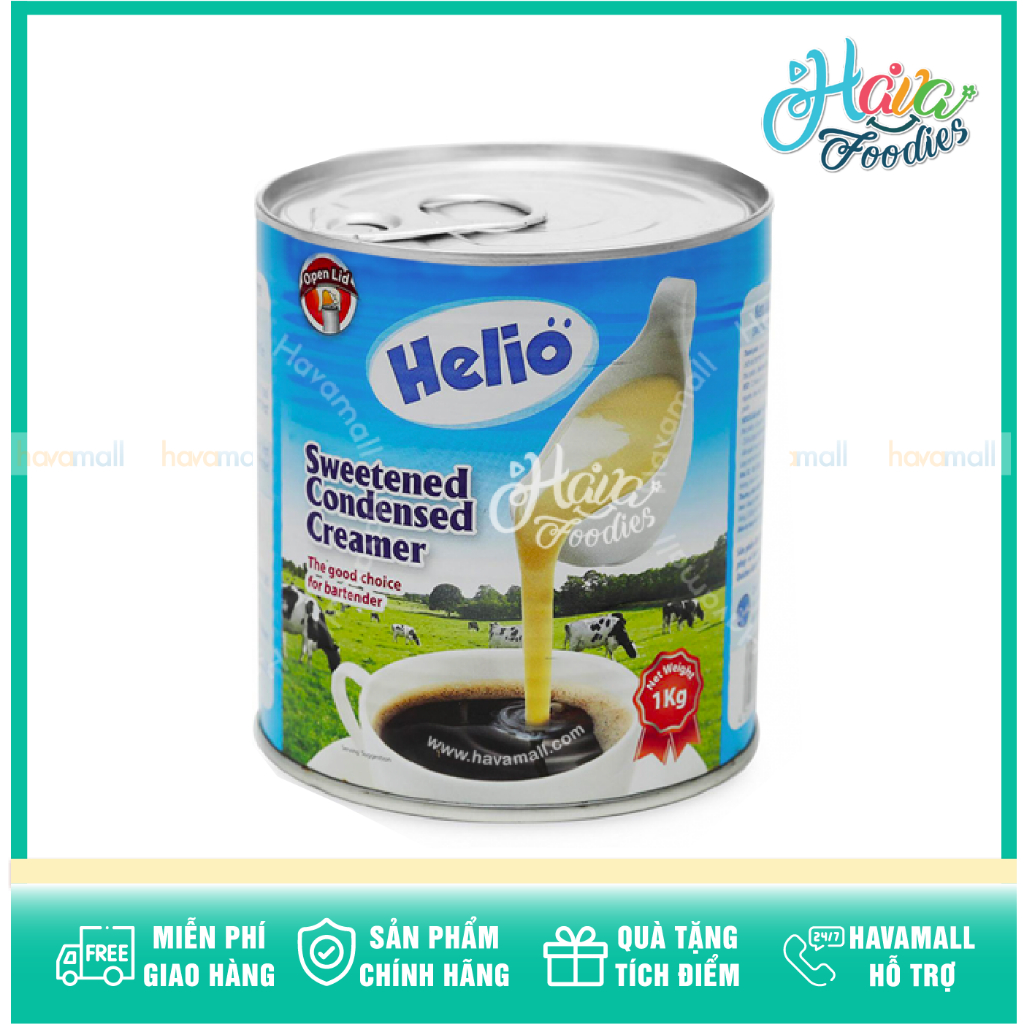 Sữa Đặc Helio Nắp Giật 1kg