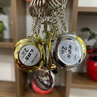 Thước dây rút mini 2m KDS Nhật Bản móc treo chìa khóa oto, xe máy làm từ vỏ nhôm siêu bền- NCH Garden Store