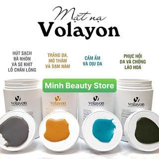 Mặt nạ tảo Volayon Hàn Quốc hũ 100Gr mặt nạ tảo biển Volayon