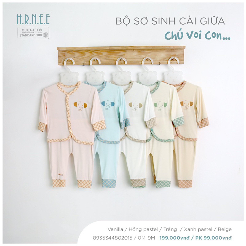 Bộ sơ sinh, 3-6m ( không gồm phụ kiện )